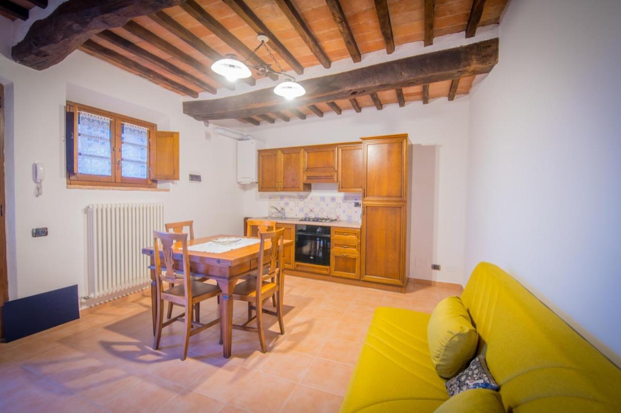 Ulivo-Chianti Charming Flat With Private Parking! Apartment Asciano Exterior foto