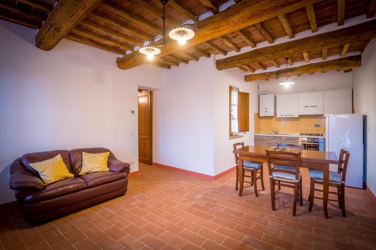 Ulivo-Chianti Charming Flat With Private Parking! Apartment Asciano Exterior foto