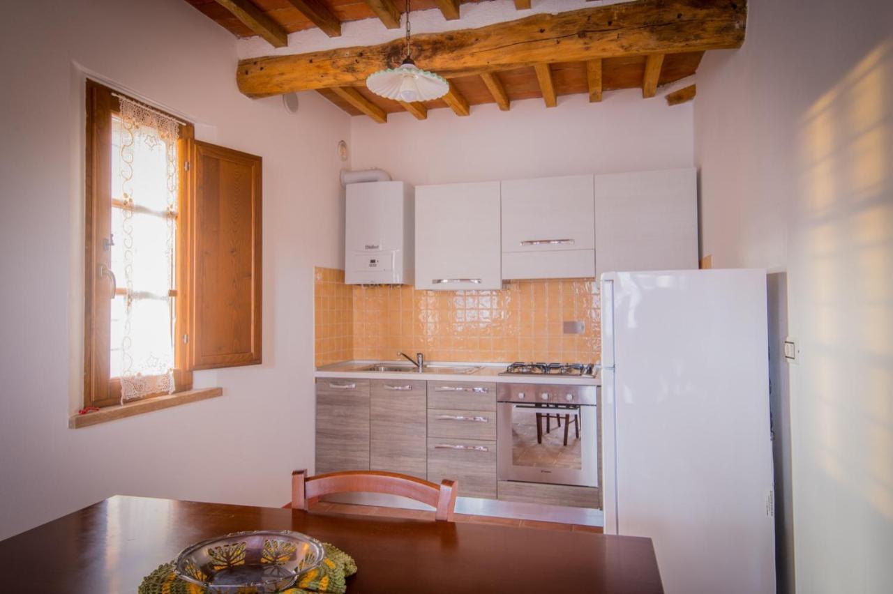Ulivo-Chianti Charming Flat With Private Parking! Apartment Asciano Exterior foto